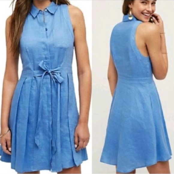 HD in Paris- Anthropologie Dress With Pockets, Size 4 - Picture 9 of 9